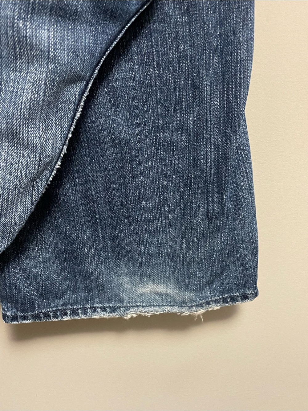 7 For All Mankind Dark Blue Wash Denim Jeans Women’s Size 33 - Picture 3 of 16